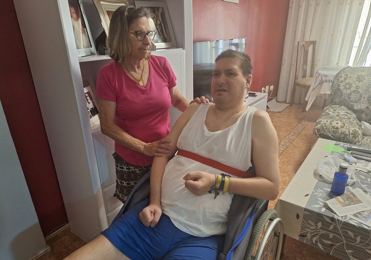 El riosecano de 51 años que lleva más de 400 días sin poder salir de casa